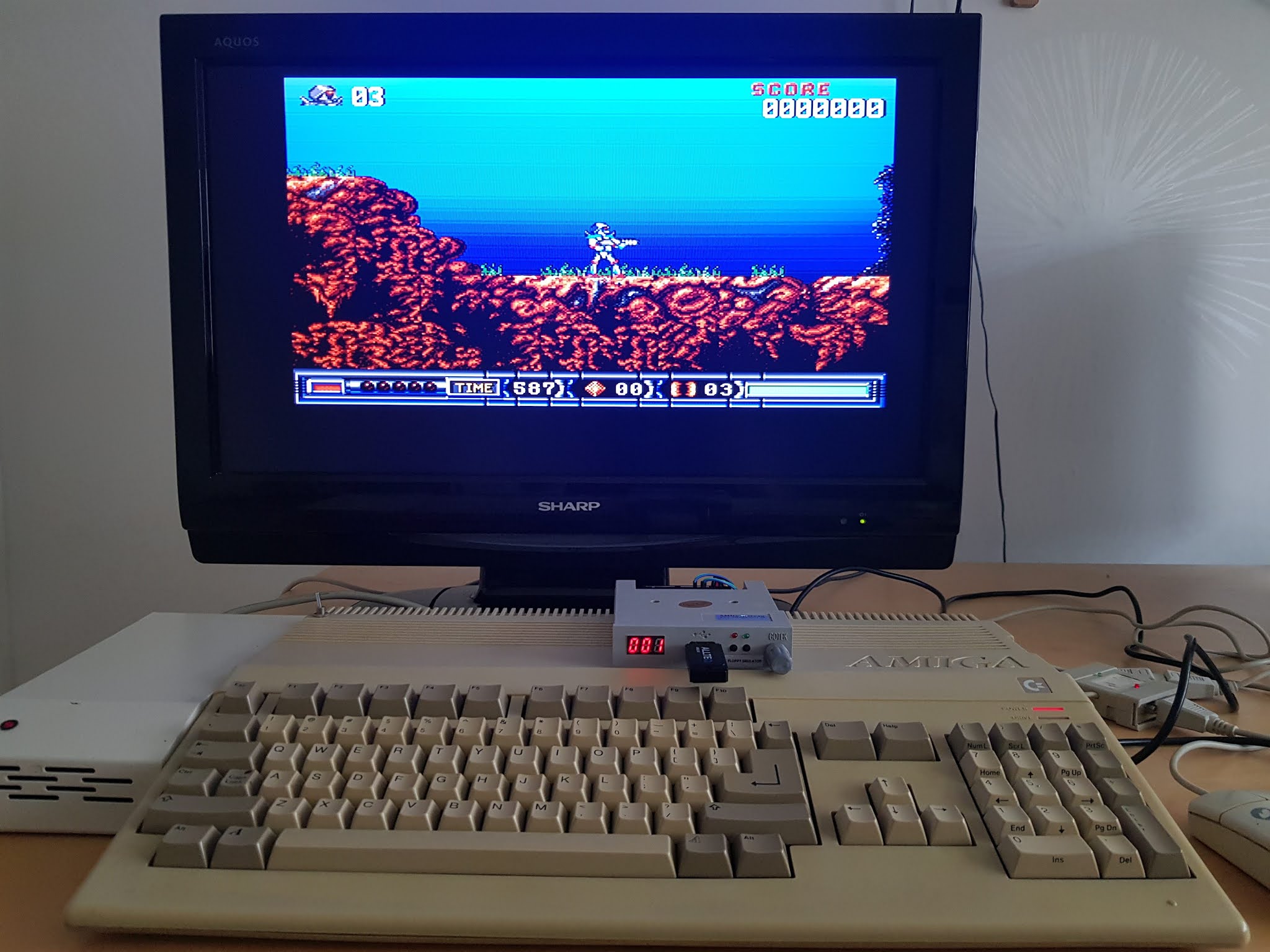 Sander van der Burg's blog: Using my Commodore Amiga 500 in 2021