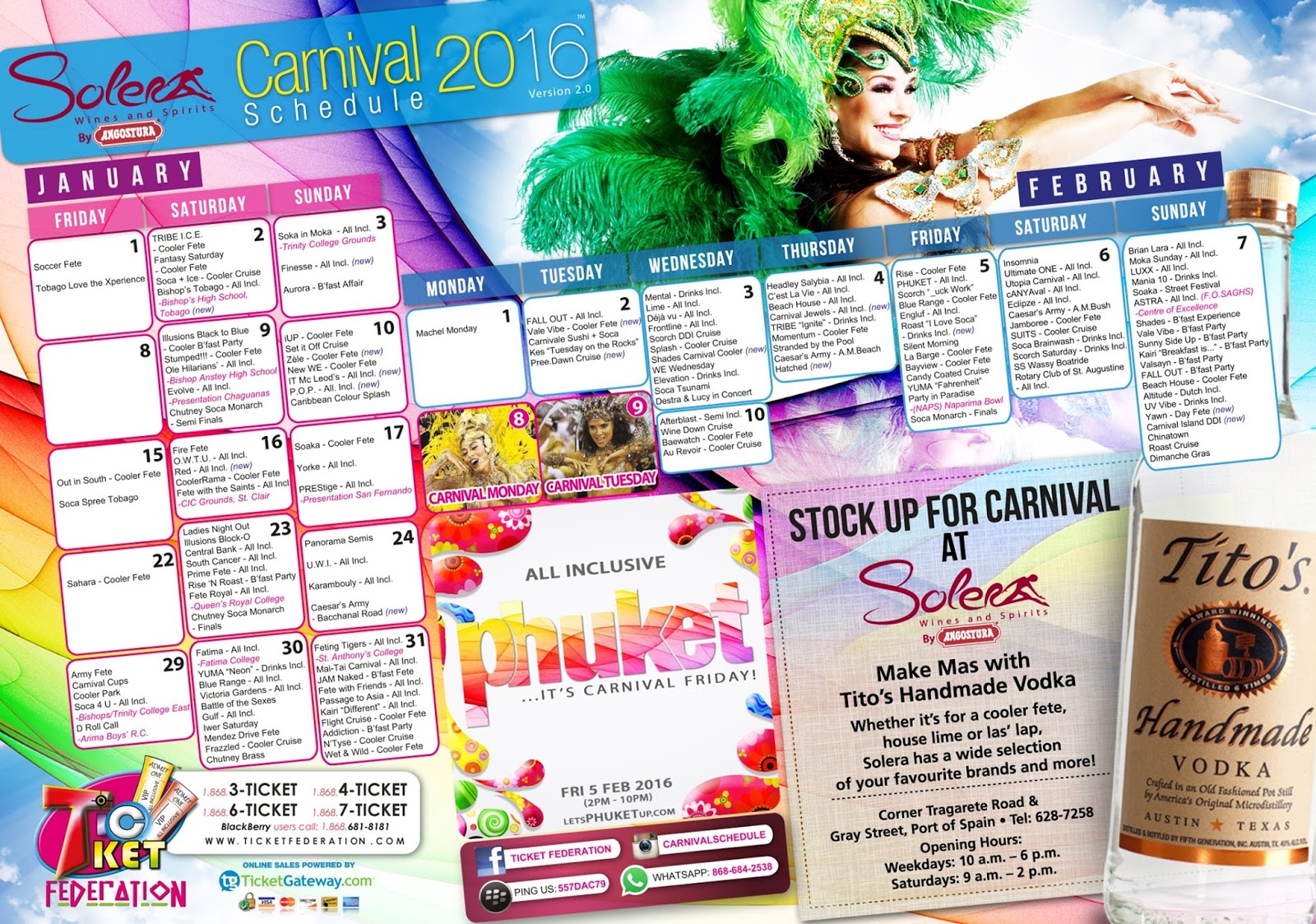 NEWEST 2016 CARNIVAL SCHEDULE IS AVAILABLE!! - DCARNIVALBABY