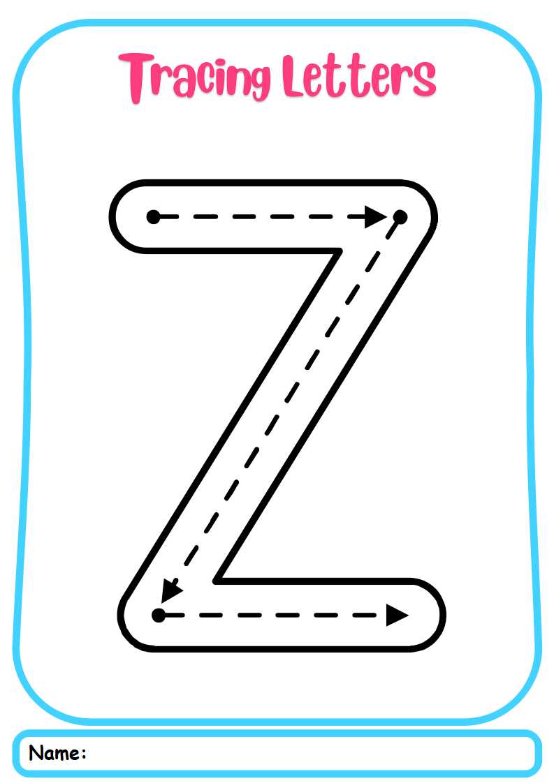 Toddler Printable Activities: Tracing Letters