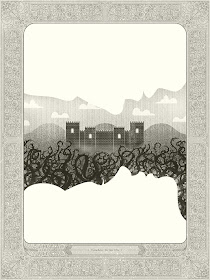 Mondo Once Upon A Time Print Series - “Sleeping Beauty” Standard Edition Screen Print by Kevin Tong