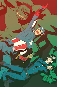 Fashion and Action: Avengers & Animated Captain America Fan Art by Kris