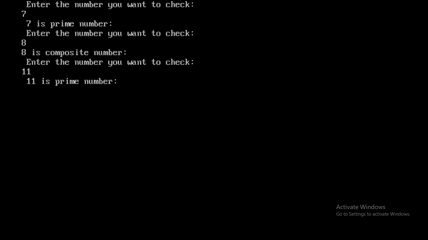 Write a program to check whether a number is prime or composite.
