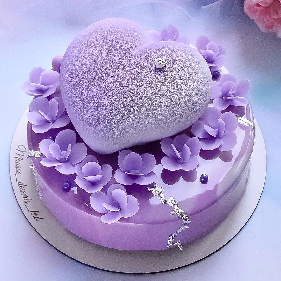 10 rainbow handmade mousse dessert cakes. Melody Jacob