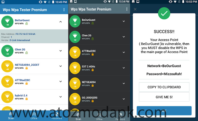 Wps Wpa Tester Premium V3.9.4 Mod Apk For Wifi Password Show
