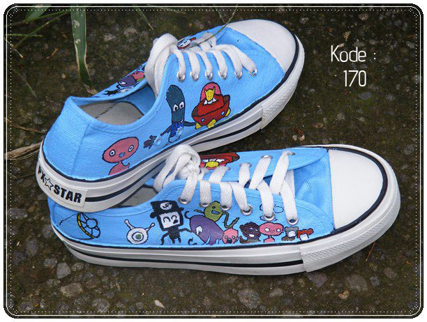 Sepatu Lukis 170 - Shafira e-Store : toko online yang