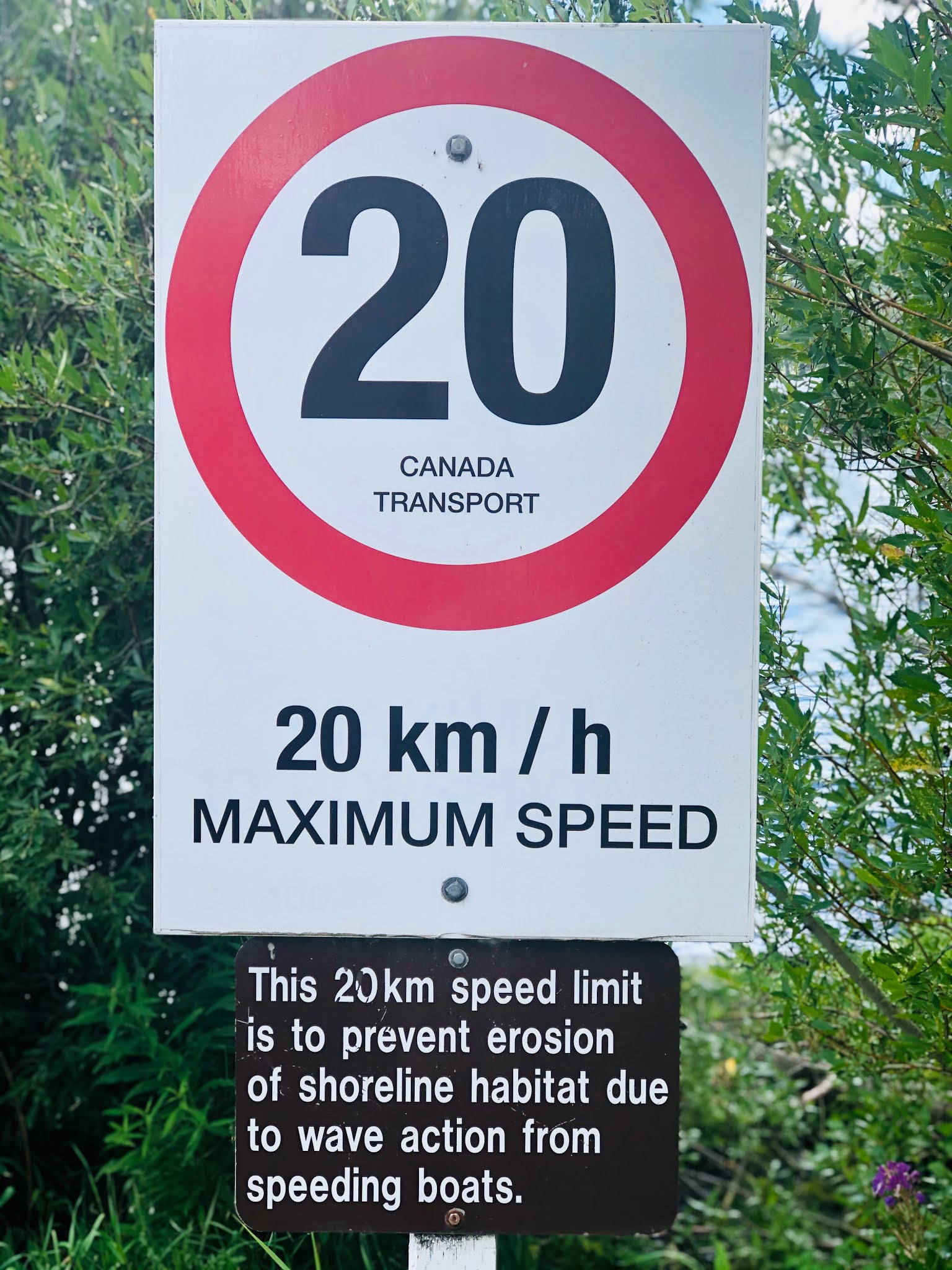 Lac Le Jeune Life In Our Community Reminder about lake speed limits!