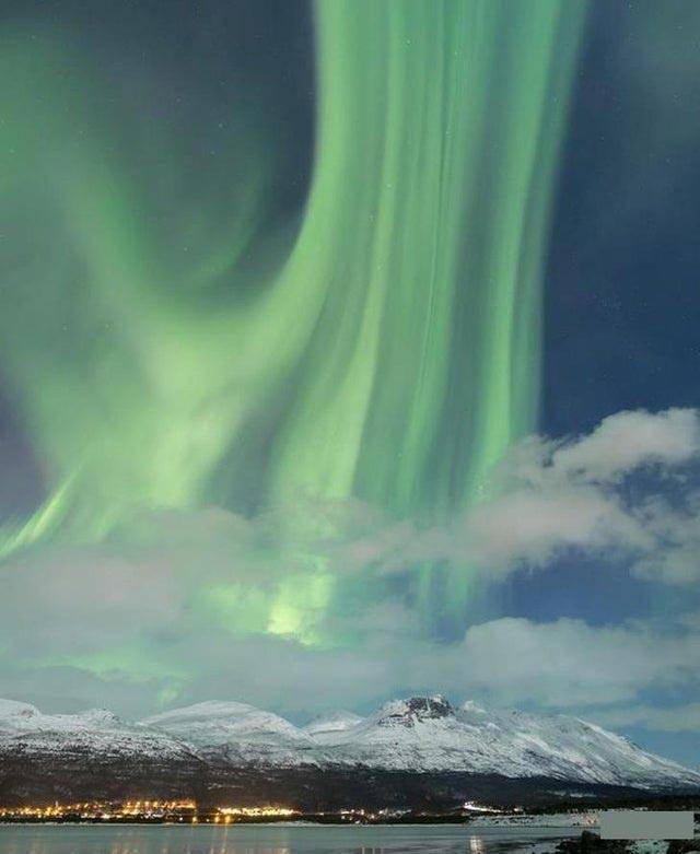 Incredible Northern Lights over Norway
