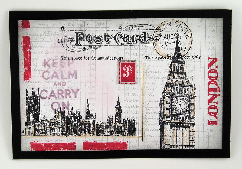 Artistic Outpost London Postcard