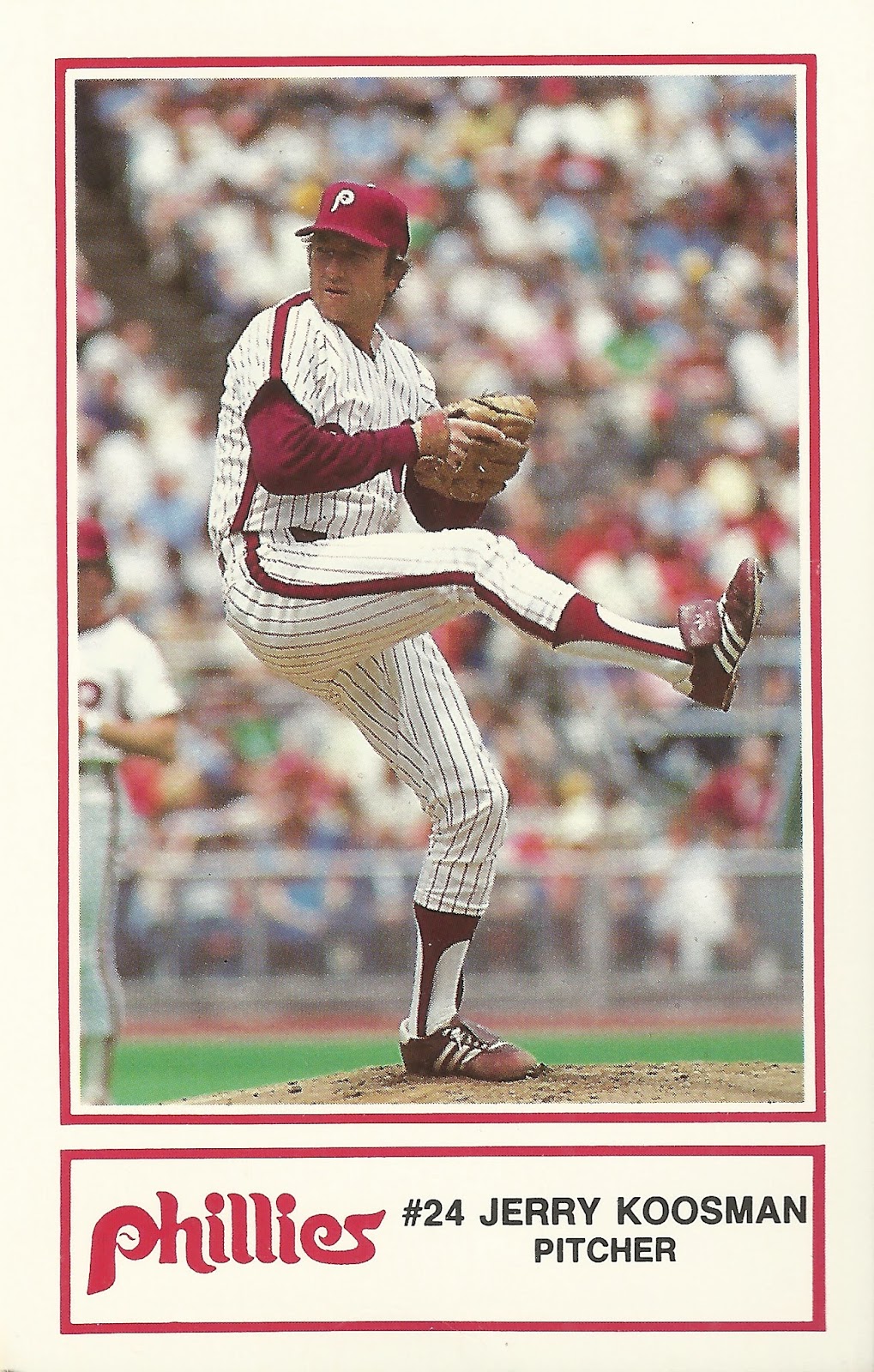 The Phillies Room: 1985 Game 67 - 1985 Cigna Phillies #7 Jerry Koosman