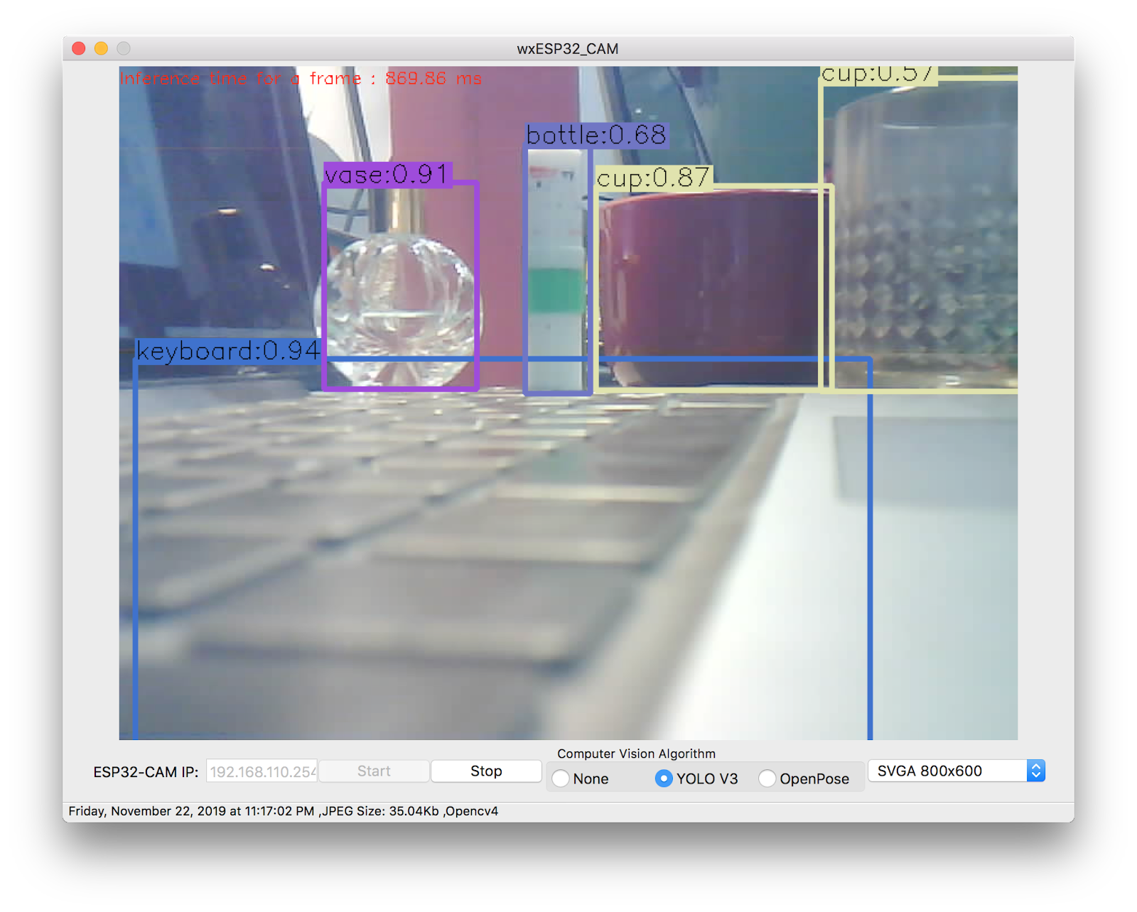 GROBO ESP32CAM MJPEG Stream Decoder and Control Library