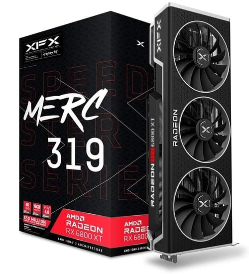 XFX Speedster MERC319 Radeon RX 6800XT Black 16GB GDDR6
