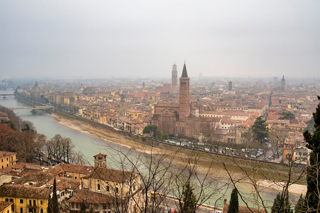 Panorama da Castel San Pietro-Verona