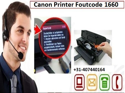 Canon Printer Foutcode 1660