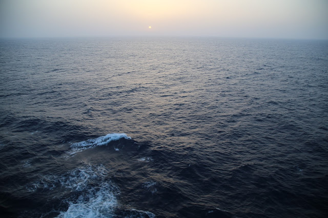 sunrise. Britannia, P and O cruise ship. pic: Kerstin Rodgers/msmarmitelover