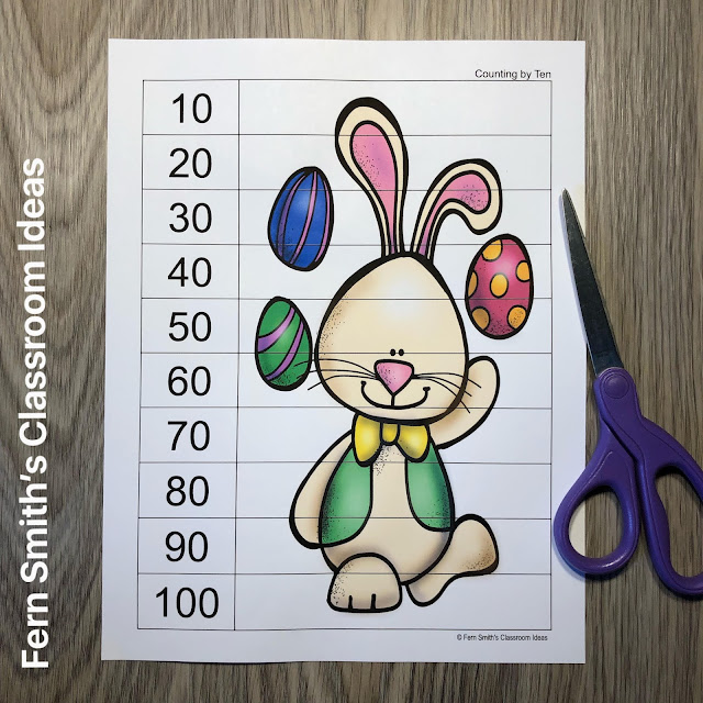 Click Here to Download These Easter Counting Puzzles For Your Classroom Today!