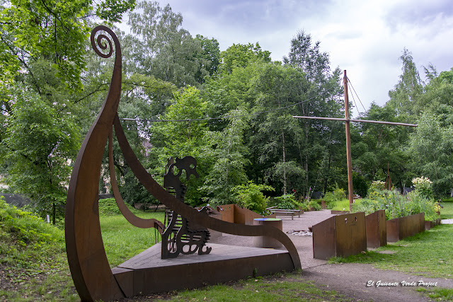 Jardín Vikingo en el Jardin Botánico de Toyen - Oslo por El Guisante Verde Project