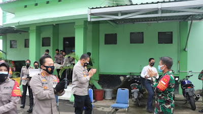 HUT TNI Ke-75, Kapolresta Tangerang ‘Gerebek” Markas Kodim Tigaraksa