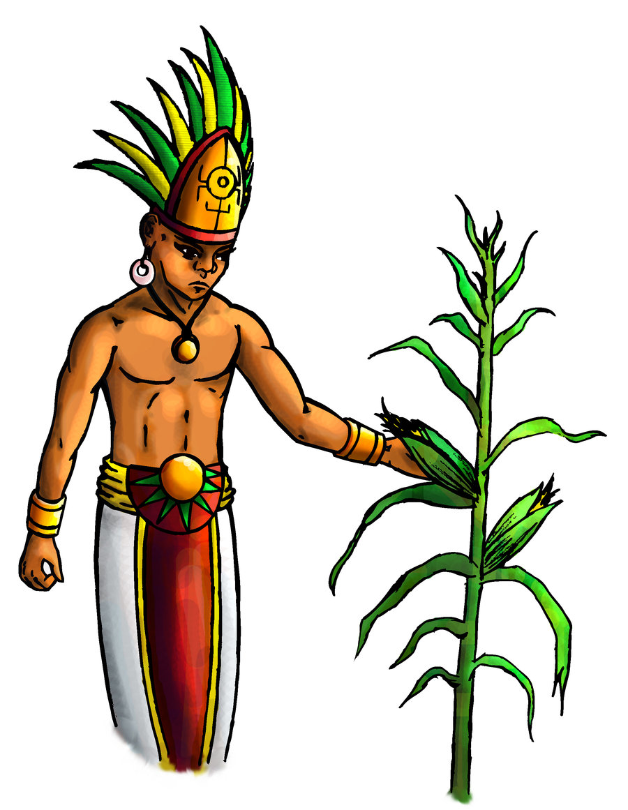 The Kundalini YumKaax Mayan Corn God