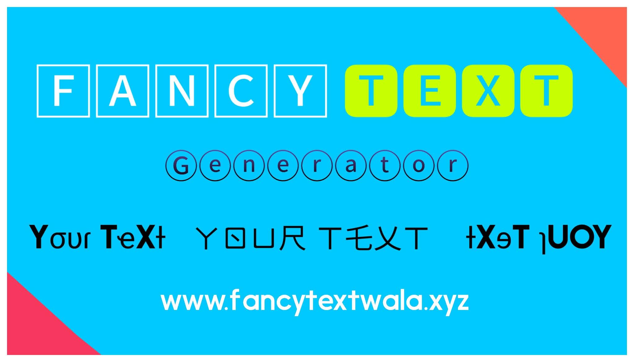 fancy text generator handwriting font generator