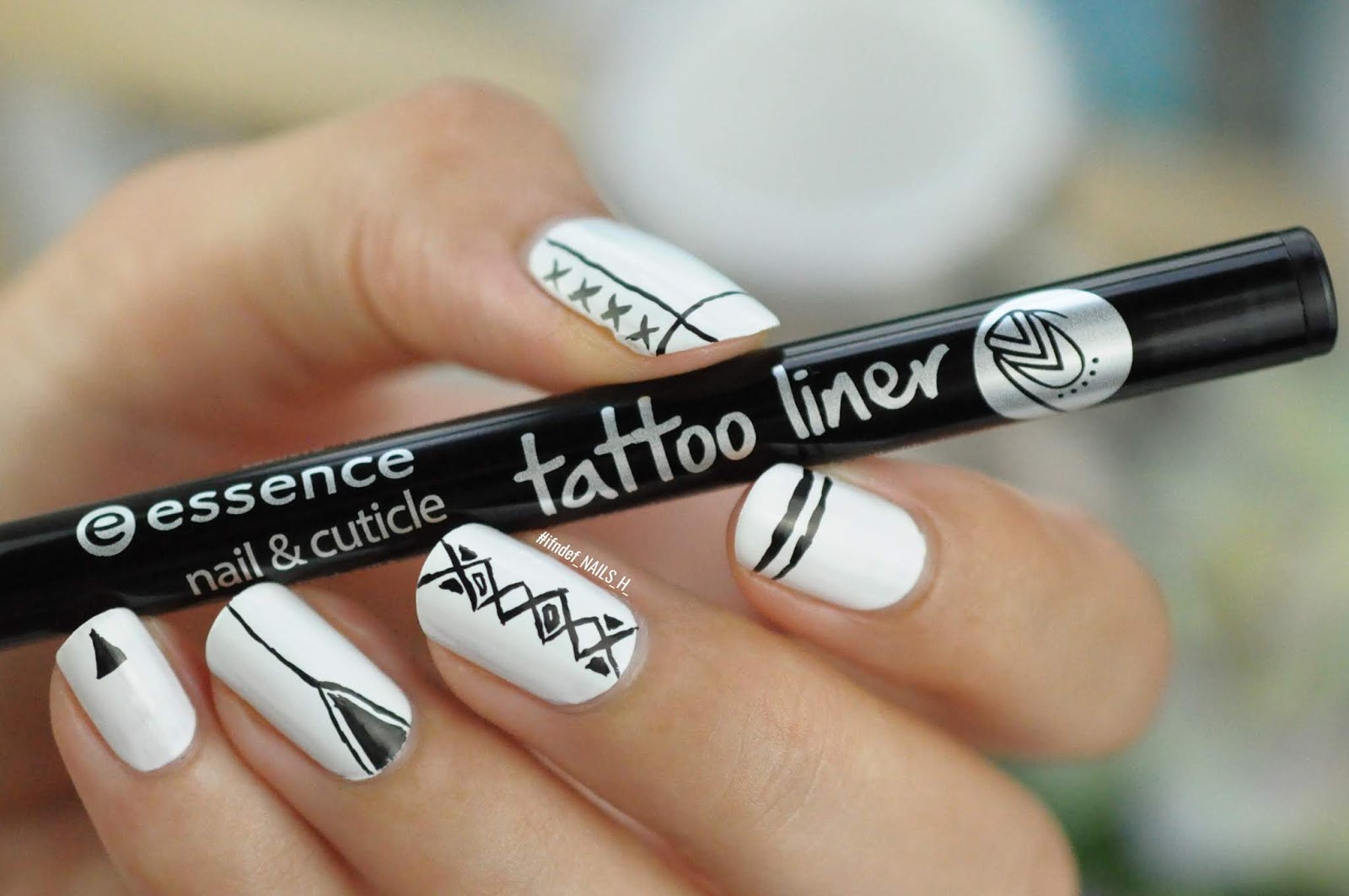 Essence Nail Tattoo Liner Pro White Active Review Ifndef Nails H