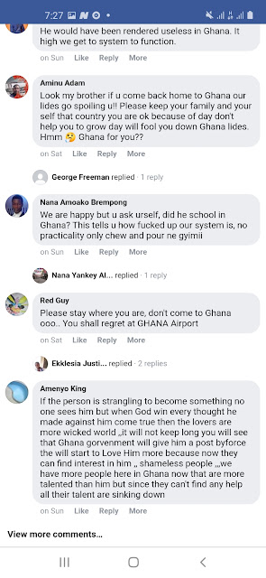Ghanaian Genuis Reactions