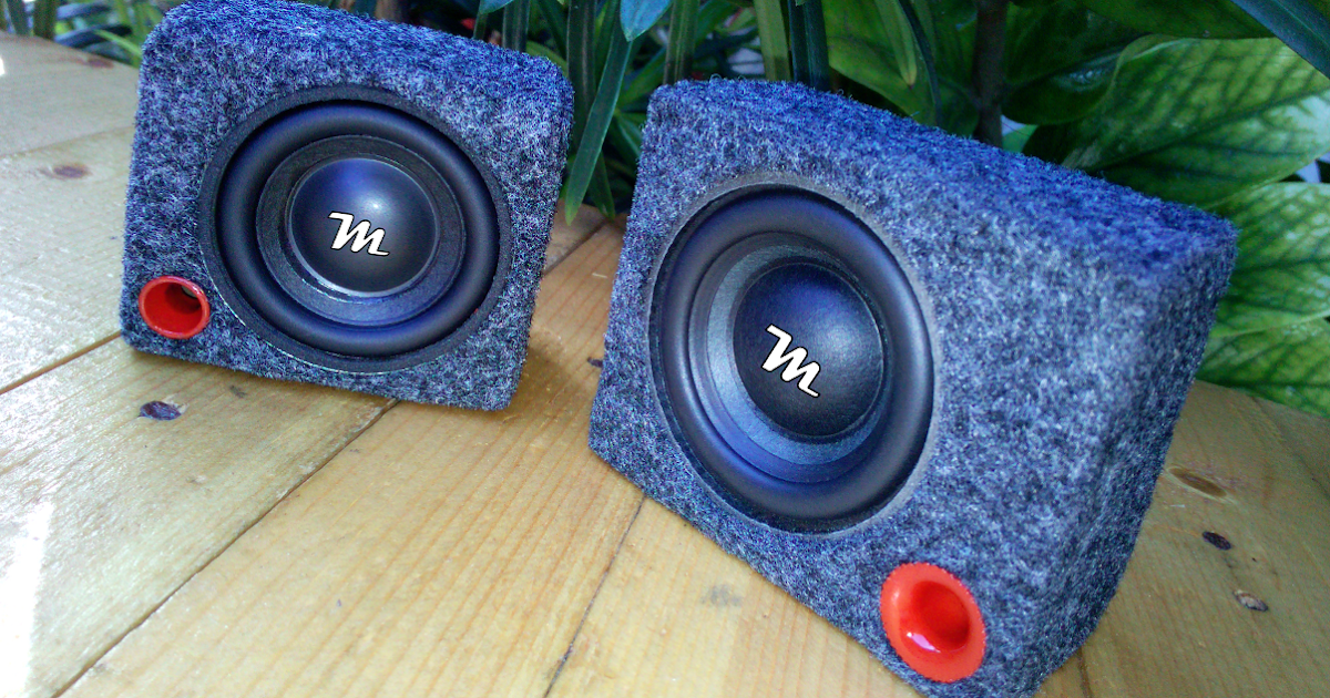 DIY Mini Subwoofer Powerful Bass Test Mini Subwoofer