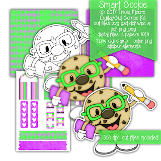 Little Scraps Of Heaven Designs Smart Cookie This Week S Free File August 14 20