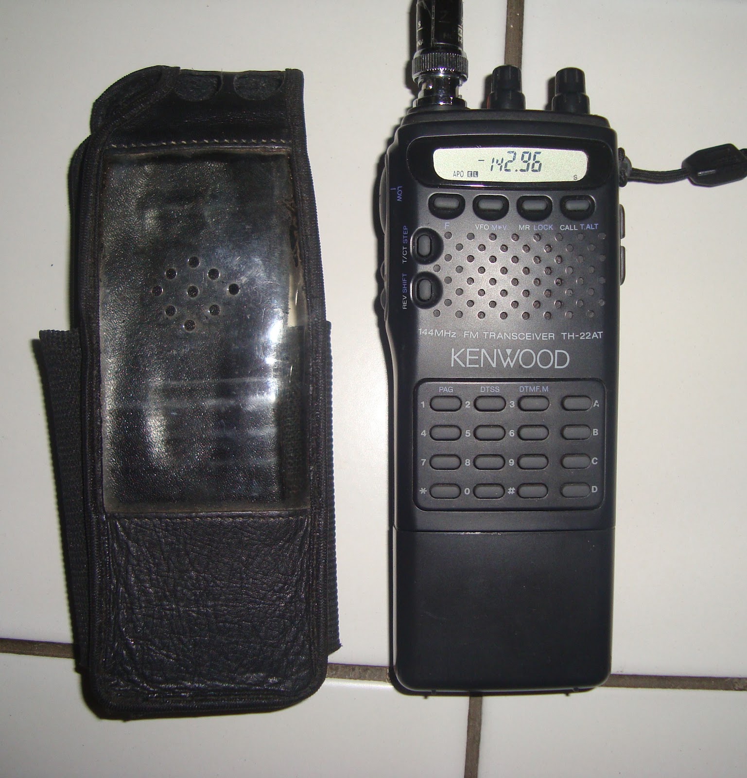 Kenwood Model Th A Vhf Fm Meter Amateur Ham Radio Ht Handheld My XXX