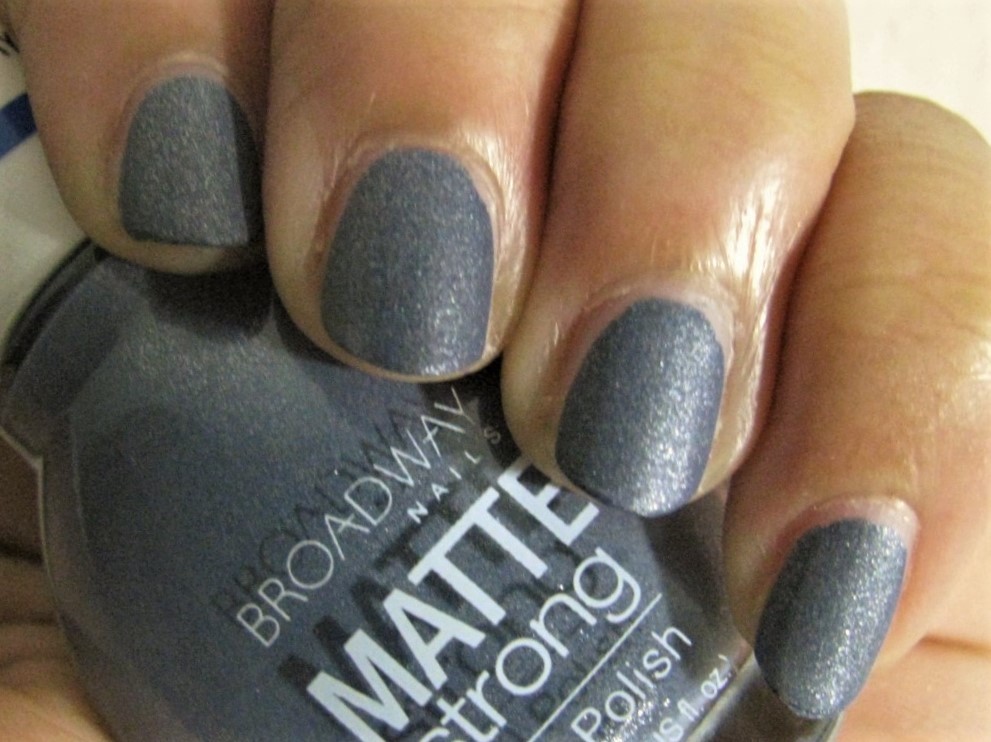 The Super Secret Nail Blog Broadway Nails Matte Strong Review