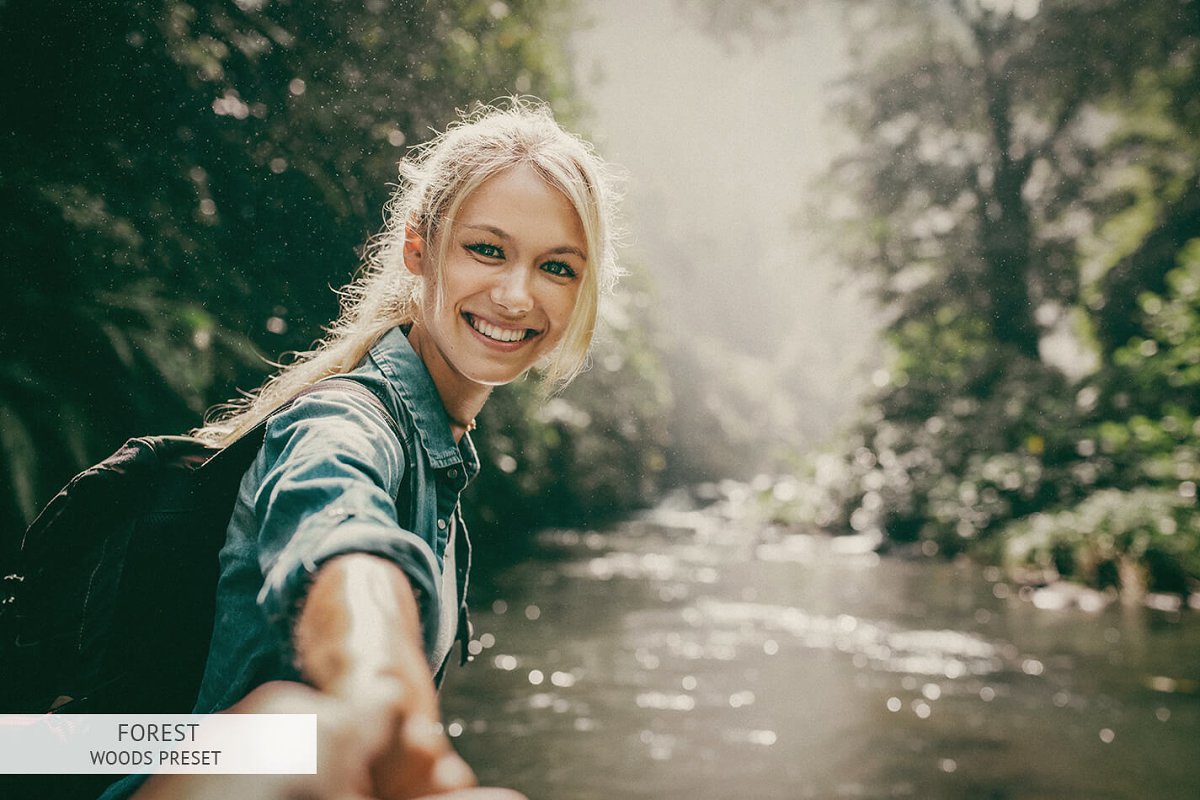 Presets Tone Màu Xanh Lá Cây Phù Hợp Với Ảnh Dã Ngoại – Forest Lightroom Presets (DNG, XMP, LR)