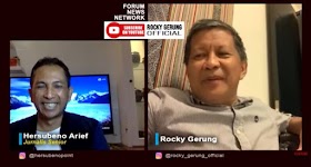Jokowi Disuntik Vaksin, Rocky Gerung: Dia Banyak Bikin Sejarah Mengada-ada