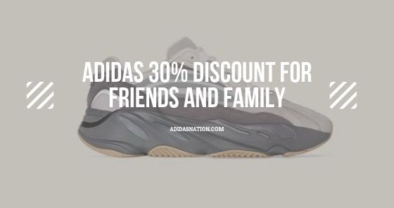 friends and family adidas code