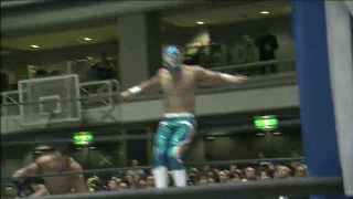 [IMAGE:https://1.bp.blogspot.com/-GvLEVenPpLo/XITwye1SQiI/AAAAAAABN1o/zBu_xBKcg_A8YqeDSUf4ngQDtxfBWoEKACLcBGAs/s1600/Over%2BThe%2BTop%2BRope%2BMoonsault%2BPlancha%2Binto%2B2%2BOpponents.gif]