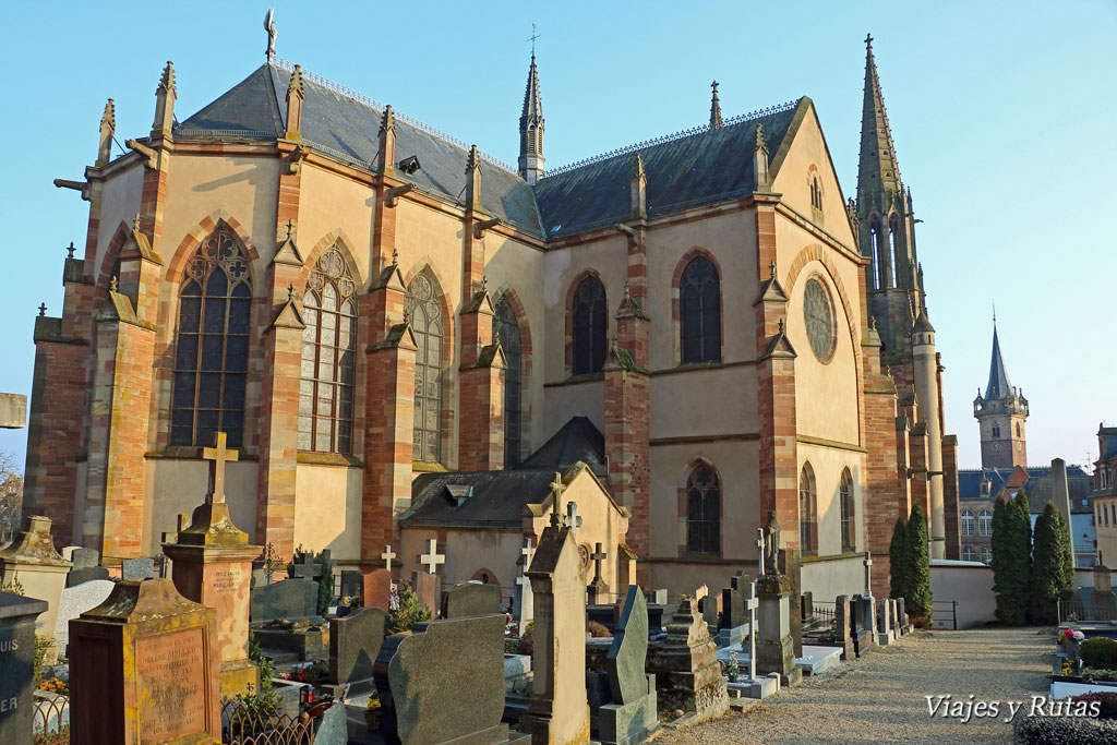 Iglesia de San Pedro y San Pablo de Obernai, Alsacia