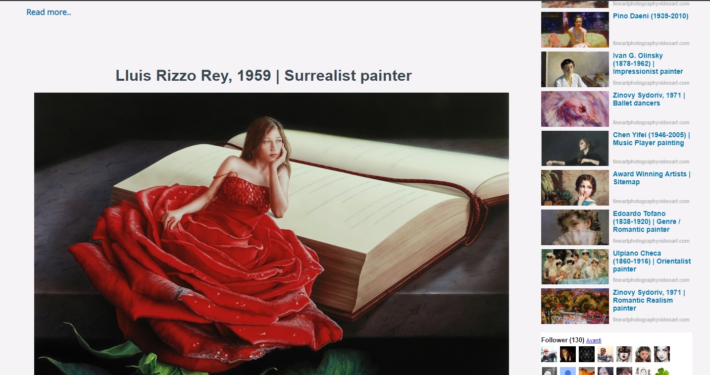  Lluis Rizzo Rey, 1959 | Surrealist painter