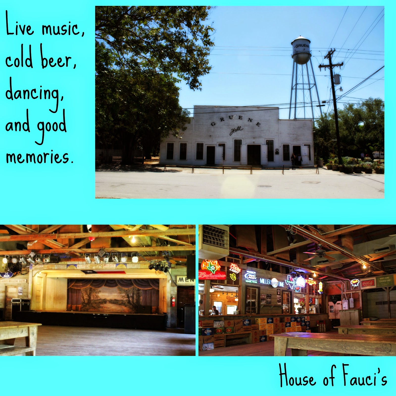 House of Fauci's to Gruene, Texas
