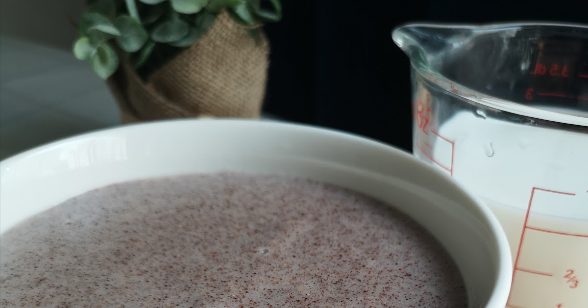 Ragi(finger millet) porridge