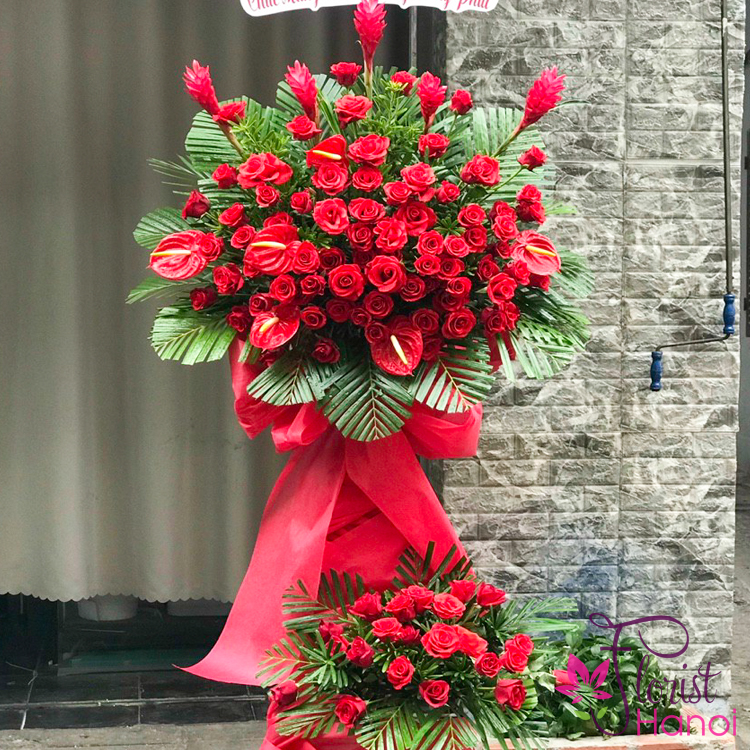 What kind of flowers is suitable for grand opening ceremony in Vietnam