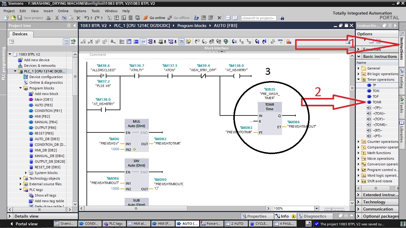 Commutronics How to Assign and how to use Retentive Timer in Siemens