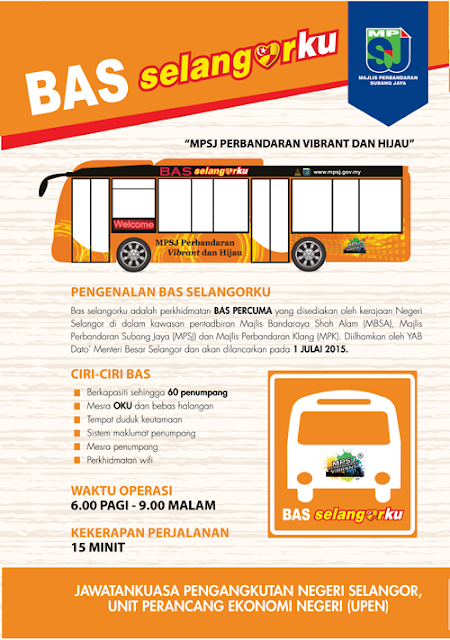 Bas Percuma Selangorku Free Bus Services Bus Routes Operation Time