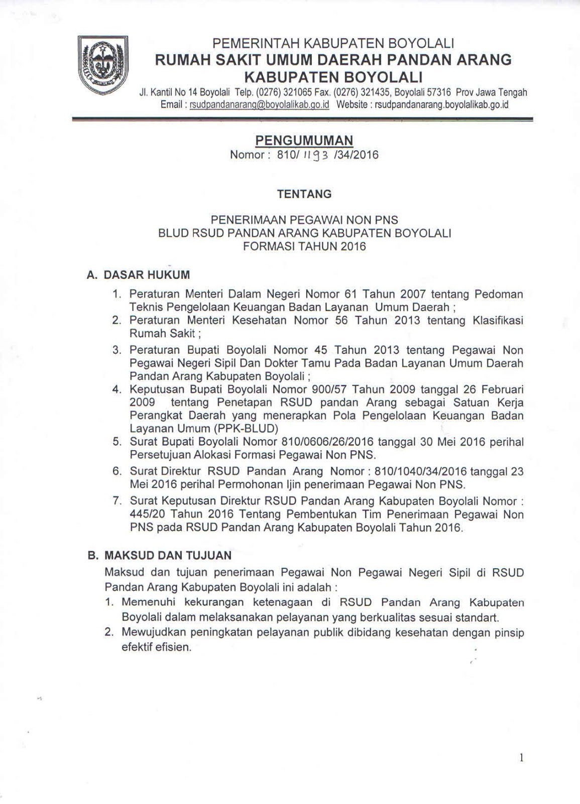 Contoh Surat Pengumuman Penerimaan Pegawai Baru Barisan Contoh Surat Pengumuman Penerimaan Pegawai Baru Barisan