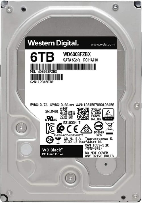 Review WD Black 6TB Performance Internal Hard Drive