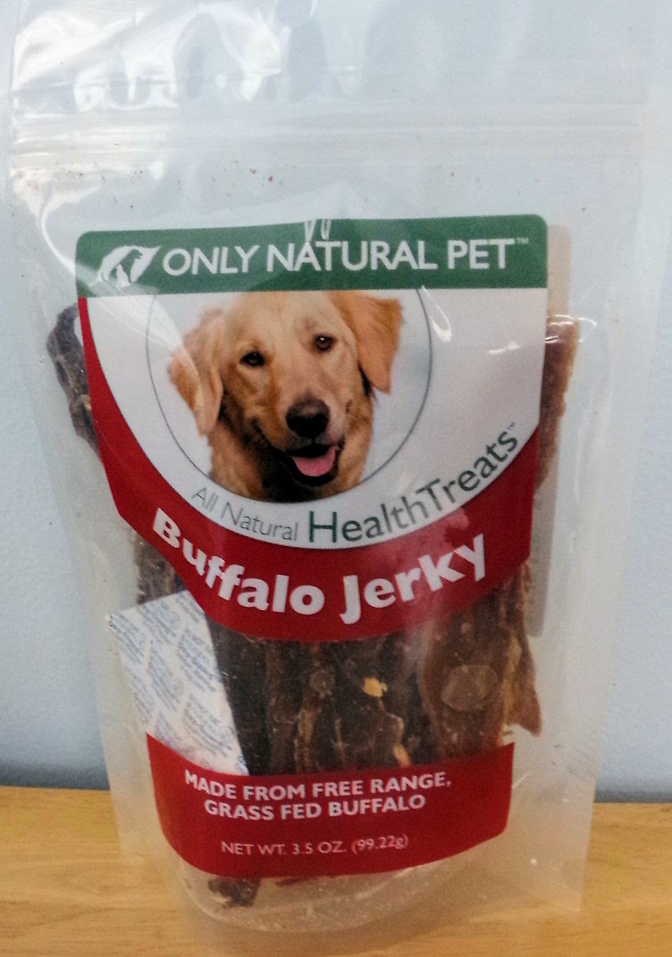 Dog Madness ONLY NATURAL PET HEALTHTREATS BUFFALO JERKY DOG TREATS