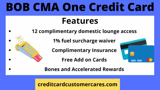 BOB CMA ONE Credit Card BOB CMA ONE Credit Card