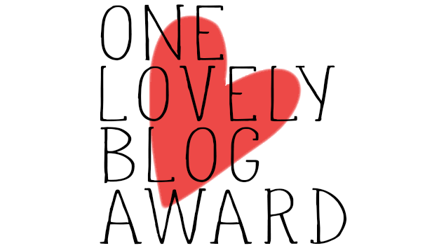 Premio ONE LOVELY BLOG AWARD 2014