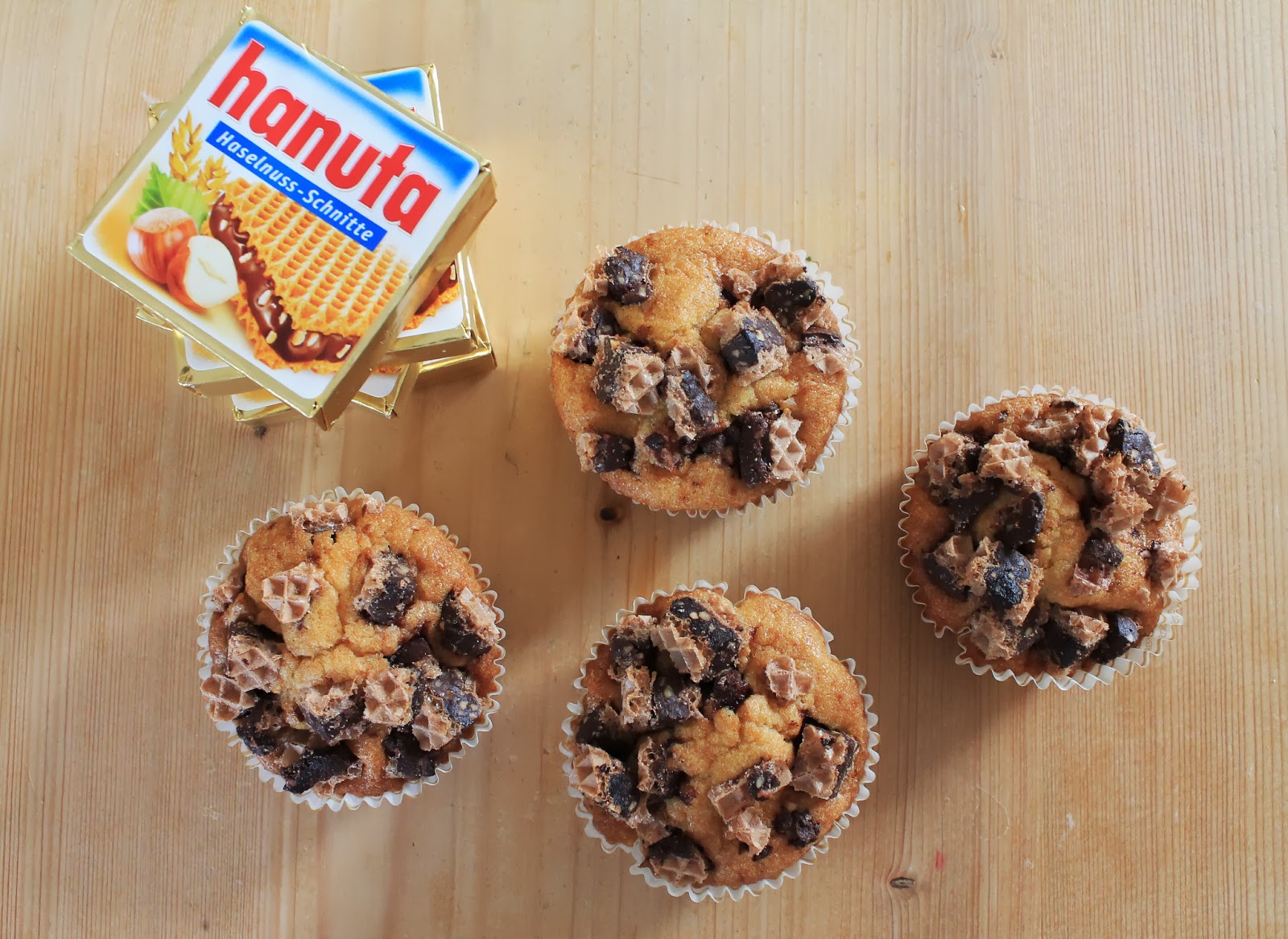 Svenja&amp;#39;s Koch- und Backblog: Hanuta Muffins