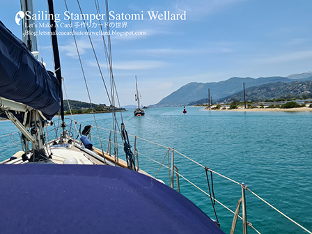 Life on Sailing Boat SATOMI in Greece  by Sailing Stamper Satomi Wellardギリシアでの船上生活レポ