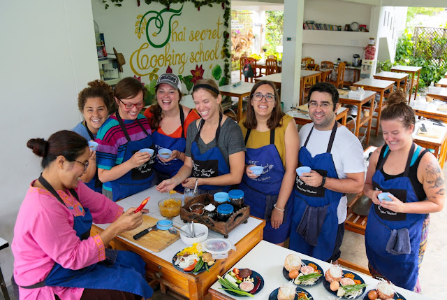 Thai Secret Cooking Class and Organic Garden Farm. August 23-2018