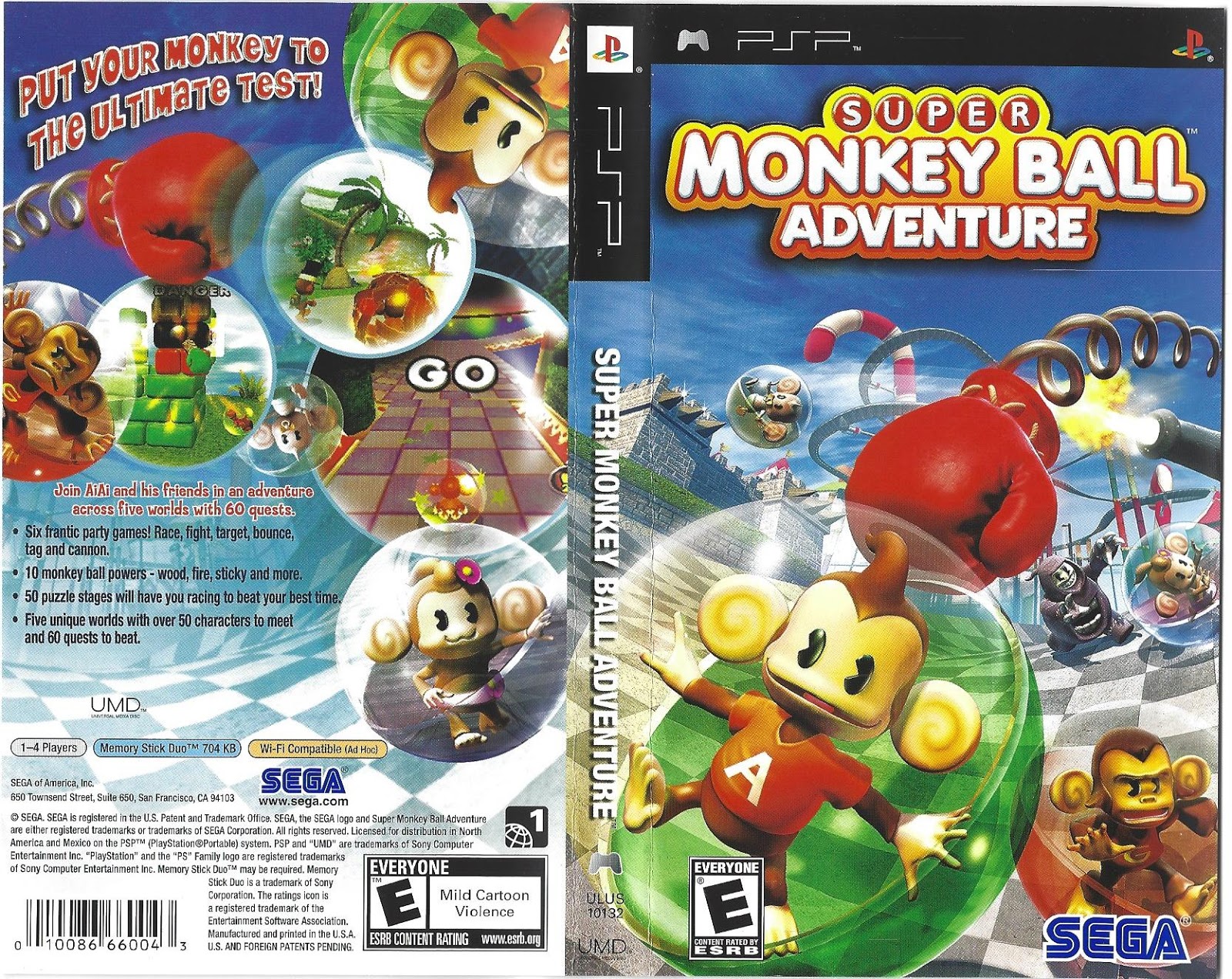 Buy PSP Super Monkey Ball Adventure