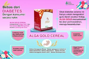 Jual Alga Gold Cereal HERBAL KENCING MANIS Di Toli Toli | WA : 0822-3442-9202